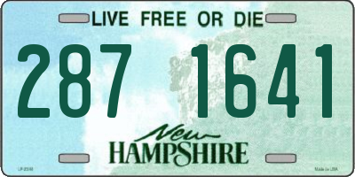 NH license plate 2871641