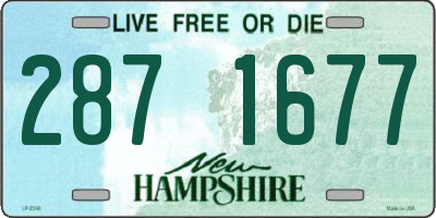 NH license plate 2871677