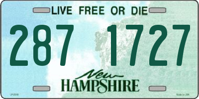 NH license plate 2871727