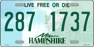 NH license plate 2871737