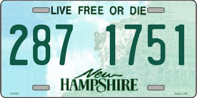 NH license plate 2871751