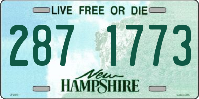 NH license plate 2871773