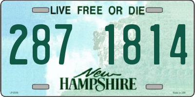 NH license plate 2871814