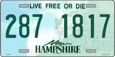 NH license plate 2871817