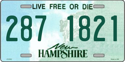 NH license plate 2871821