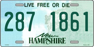 NH license plate 2871861