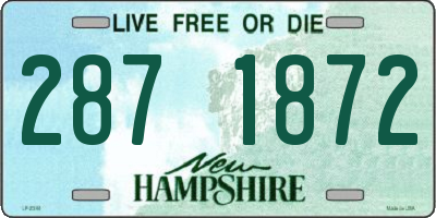 NH license plate 2871872