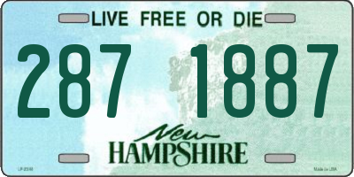 NH license plate 2871887