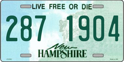 NH license plate 2871904