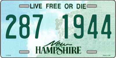 NH license plate 2871944