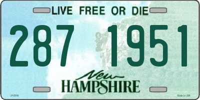 NH license plate 2871951