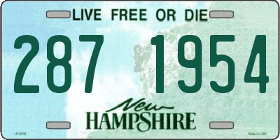 NH license plate 2871954