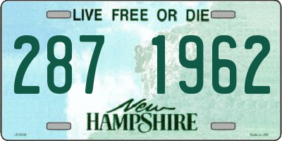 NH license plate 2871962