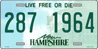 NH license plate 2871964
