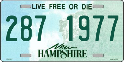NH license plate 2871977