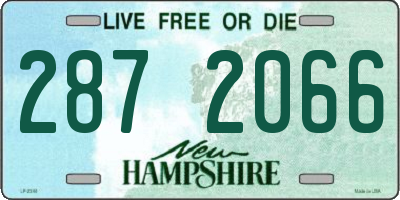 NH license plate 2872066