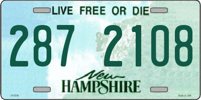 NH license plate 2872108