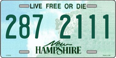 NH license plate 2872111