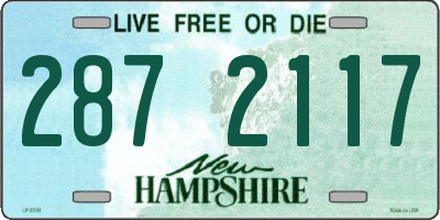 NH license plate 2872117