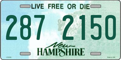 NH license plate 2872150