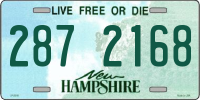 NH license plate 2872168
