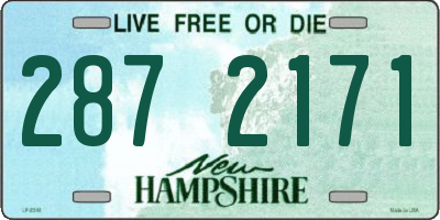 NH license plate 2872171