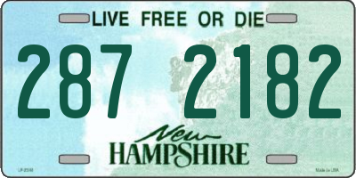 NH license plate 2872182