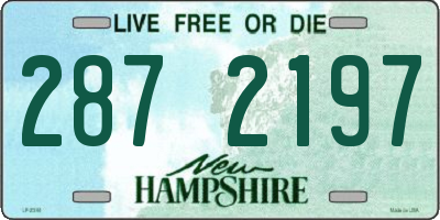 NH license plate 2872197