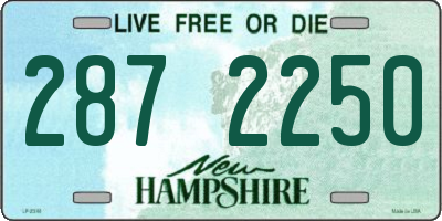 NH license plate 2872250