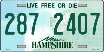 NH license plate 2872407