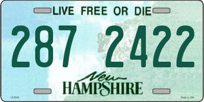 NH license plate 2872422