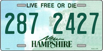 NH license plate 2872427