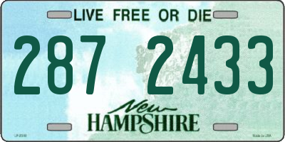 NH license plate 2872433