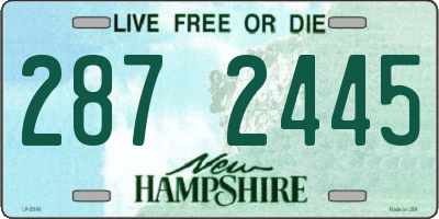 NH license plate 2872445