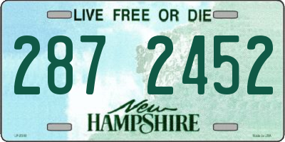 NH license plate 2872452