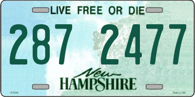 NH license plate 2872477