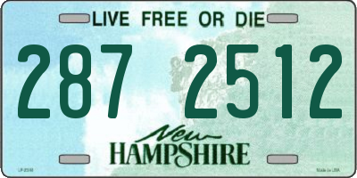 NH license plate 2872512