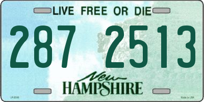 NH license plate 2872513