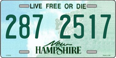 NH license plate 2872517