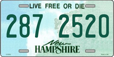 NH license plate 2872520