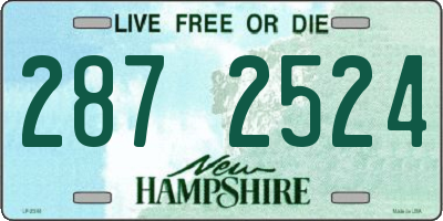 NH license plate 2872524