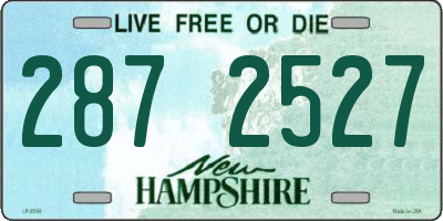 NH license plate 2872527