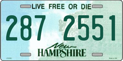NH license plate 2872551