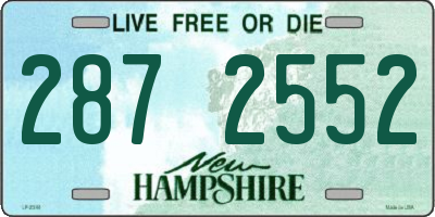 NH license plate 2872552