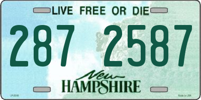 NH license plate 2872587