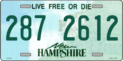 NH license plate 2872612