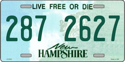 NH license plate 2872627