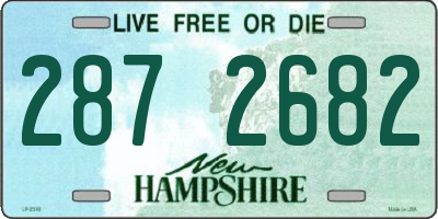 NH license plate 2872682