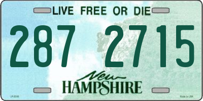 NH license plate 2872715