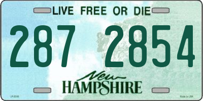 NH license plate 2872854